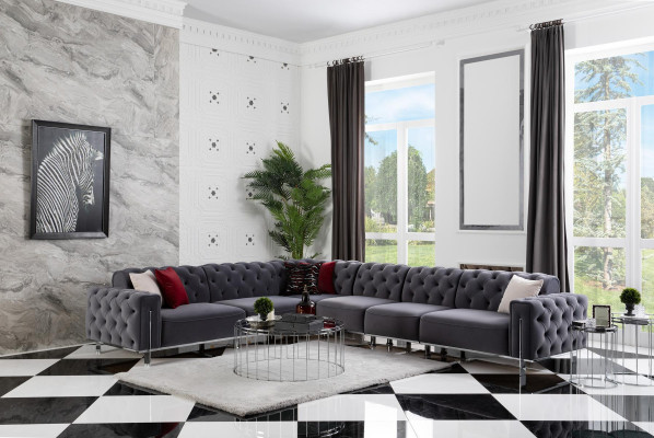 Chesterfield Corner suite Corner sofa Sofa Couch Upholstery Corner sofa Furniture
