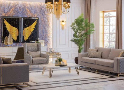 Modern Sofa Set 3+2+1 Seater Couches Furniture Luxury Design Sofa