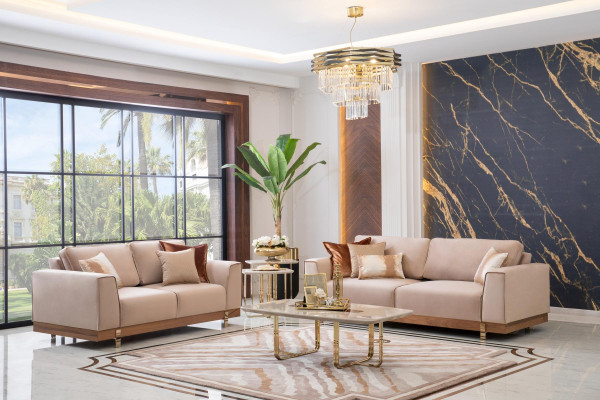 Luxury Living room Set Suite 3+2 Seat Couch Sets Seat cushion sets