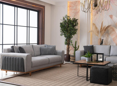 Duosofa from Fabric Couch Upholstery Cozy fabric couch two-seat fabric bench