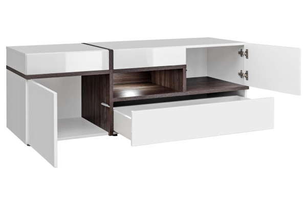 Set 5 pieces Living room TV Lowboard Wardrobe Wall units Wood Modern Furniture new