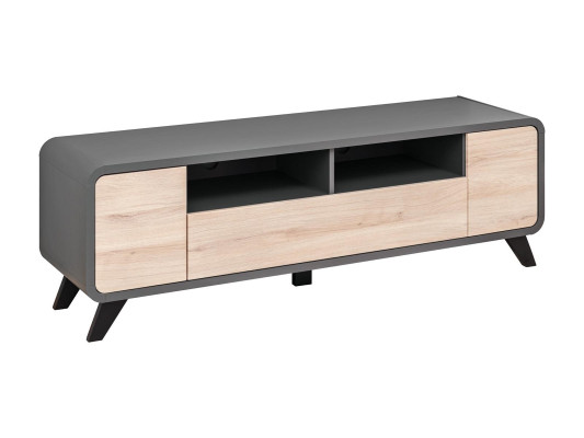 Living room Set Wall shelf TV lowboard wooden furniture 2x Display case Wall unit new
