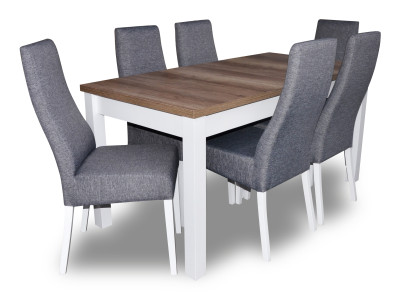 Design Table + 6 Chairs Dining room Suite Chair Set Dining Sets Tables