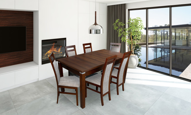 Table + 6 Chairs Design Dining room Suite Chair Set Dining Sets Tables