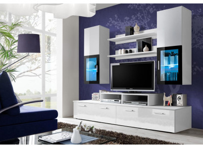 Living room Complete Wall unit Shelves Luxury wall cabinet new Furnishings