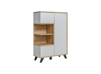 Living room Bookshelf Wood Office cabinet Shelf Luxury Wood Furniture Design