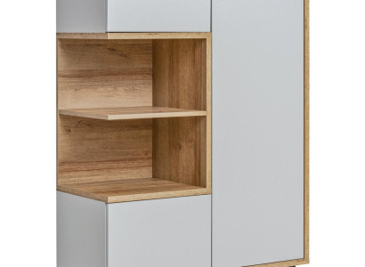 Living room Bookshelf Wood Office cabinet Shelf Luxury Wood Furniture Design