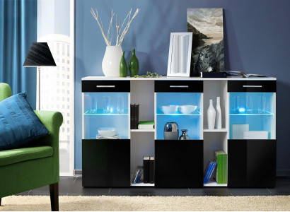 Chest of drawers Designer Sideboard Wood Living room Modern Designer Furniture new