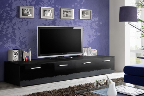Designer TV Stand Modern Living room Chest of drawers Wood Luxury Furnishings