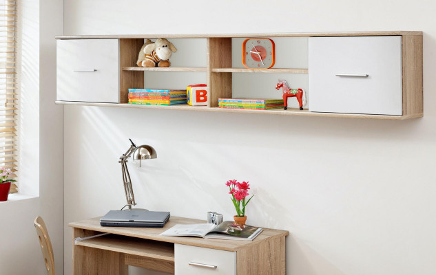 Wall shelf Bedroom Shelf Luxury Wood Furnishings Youth Room new Furniture