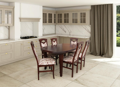 Modern 7-piece Dining room Suite Set Classic r Table 6x Chairs Chair Groups