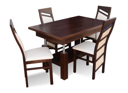 Designer Table + 4 Chairs Sets Complete Decor Living room Dining room