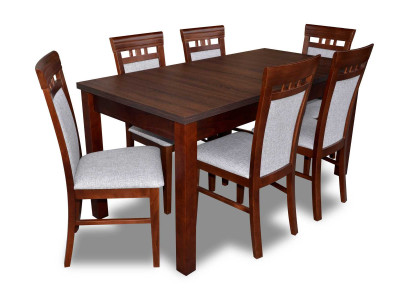 Complete e Dining room Suite Table 6x Chairs Luxury Dining set Set new