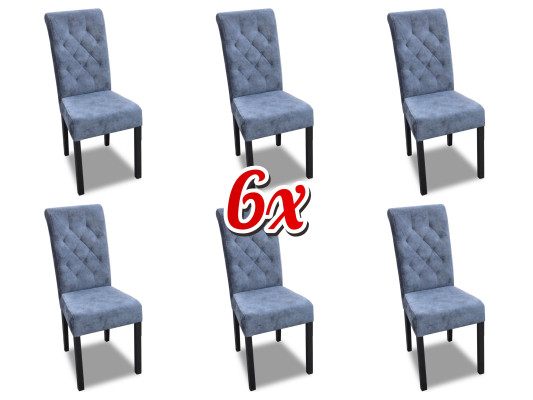 Chair group Complete e Suite 6x armchair Chairs Groups Suite Dining room