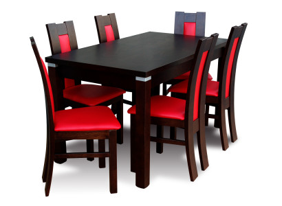 Modern Dining room Table Chair Set Tables + 6 Chairs Designer dining set