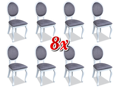 Dining room Restaurant Design Chairs Set Chair Groups Group Kitchen new 8x Chairs