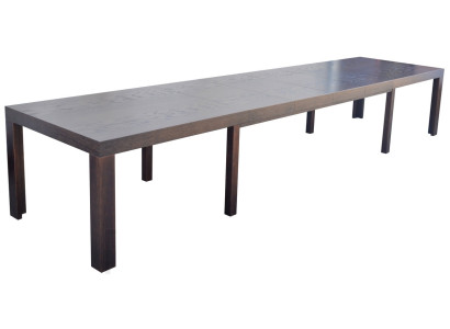 Extendable Decor Design Wooden Table Dining Living room Tables Wood Solid