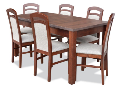 Complete Set Dining table + 6 Chairs Dining room Suite Ess Group Table Tables 7 pieces