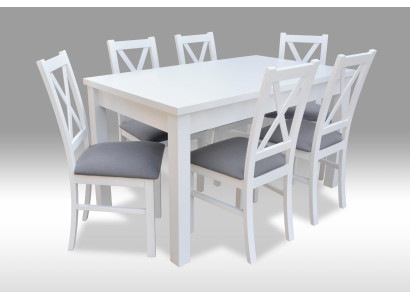 Dining table 6 Chairs Chair Dining room Suite Armchairs Tables Table S18-L 7pcs.