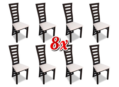 Set Chairs 8x Suite Groups new Design Dining room Complete e Seating group Chair