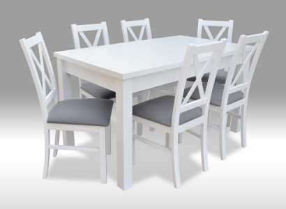 Modern Dining room Furniture luxurious Dining table + 6x Chairs Table new