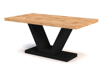 Dining table Table Luxury Dining room Living room Wood Design Tables new 160cm