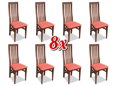 Group Gastronomy new Dining room Design 8x Restaurant Chairs Set Armchair Chair