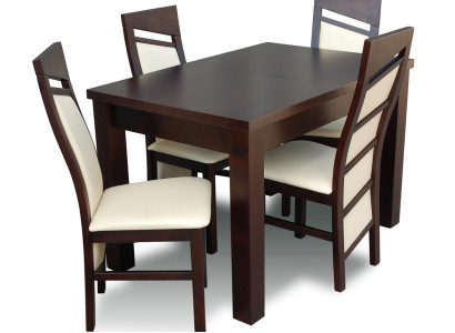 Dining set Dining table 4 x Chair Set Suite Table Classic Dining set 5 pieces. new