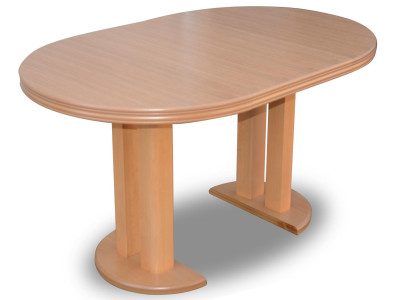 Dining table Design Wood Conference table Meeting Table 90x90 cm Extendable 90x240cm