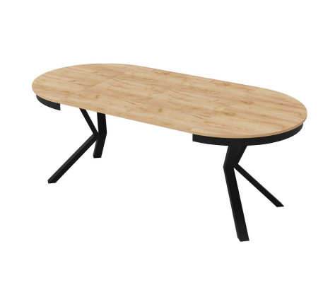 Luxury Dining table Brown Round Table Dining room Wood Design Tables 100 cm
