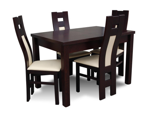Classic Dining room Suite Set Modern Table 4x Chairs Chair new 5pcs. 70x120