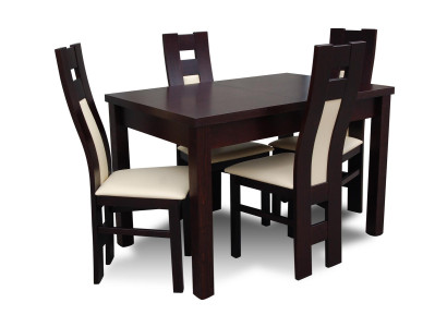 Classic Dining room Suite Set Modern Table 4x Chairs Chair new 5pcs. 70x120