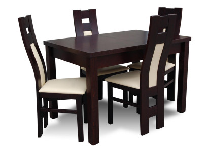 Classic Dining room Suite Set Modern Table 4x Chairs Chair new 5pcs. 70x120