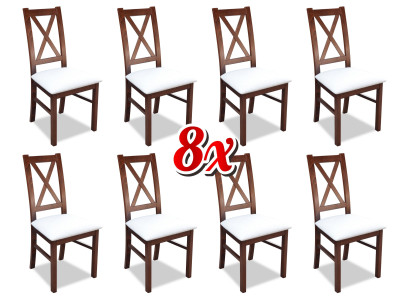 Group Gastronomy new Dining room Restaurant Design Chair 8x Chairs Set Armchair
