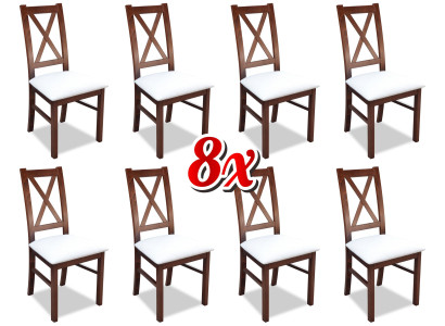 Group Gastronomy new Dining room Restaurant Design Chair 8x Chairs Set Armchair