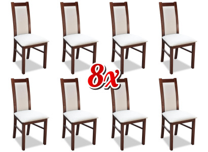 Complete Group Living room 8x Piece new Dining room Chair Set Suite Lehn Chairs
