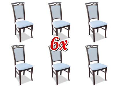 Chairs Upholstery Hotel Textile Chair Set Group Chairs Suite 6x Groups Armchair