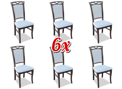 Chairs Upholstery Hotel Textile Chair Set Group Chairs Suite 6x Groups Armchair