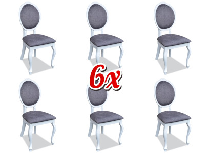 Dining room Chair Set Suite Lehn Chairs Complete Group Living room 6x Piece new