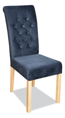Modern Chesterfield Dining chairs 4x Chairs for Dining room Fabric Dining set new