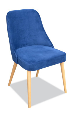 Elegant Modern Chair Wood Dining Room Furniture Set 4x Chair Luxury new Blue new
