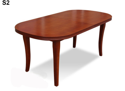 Table Dining table Wooden table XXL Conference table 100X250cm Extendable 250X350cm