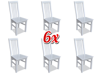 Designer Fabric Upholstery Chairs Gastro Dining room Textile Set 6x Armchair Chair Kitchen