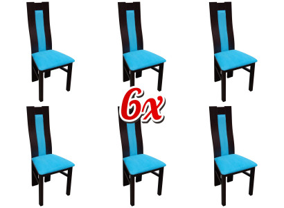 Suite Complete Group Living room 6x Piece new Dining room Chair Set Lehn Chairs