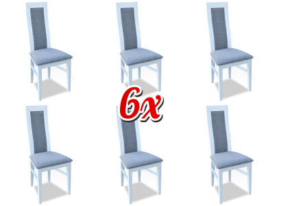 Complete Group Living room 6x Piece new Suite Dining room Chair Set Lehn Chairs