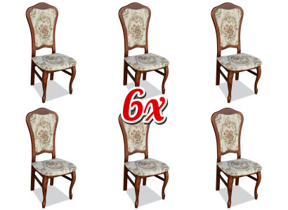 Dining set Chairs 6x Seat Upholstery Set Group new Lehn Chair Restaurant Industry