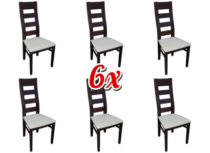 Group Fabric Textile new Dining room Restaurant Design Chair 6x Chairs Set Armchair