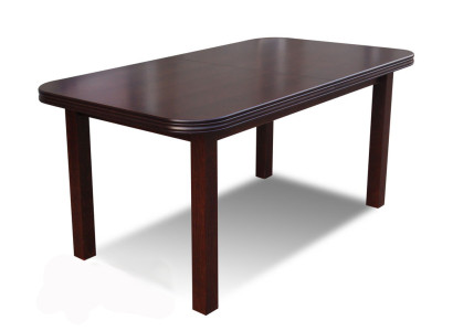 Table Dining table Wooden table XXL Conference table 90X160cm Extendable 160X200cm