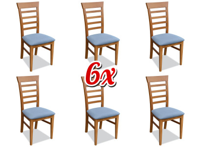 Dining room 6x Chair Suite Set Chairs Lehn Dining set Dining set Furniture Group
