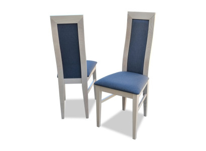 6x Chair Set Seat Upholstery Dining room Suite Leather Chairs Lehn